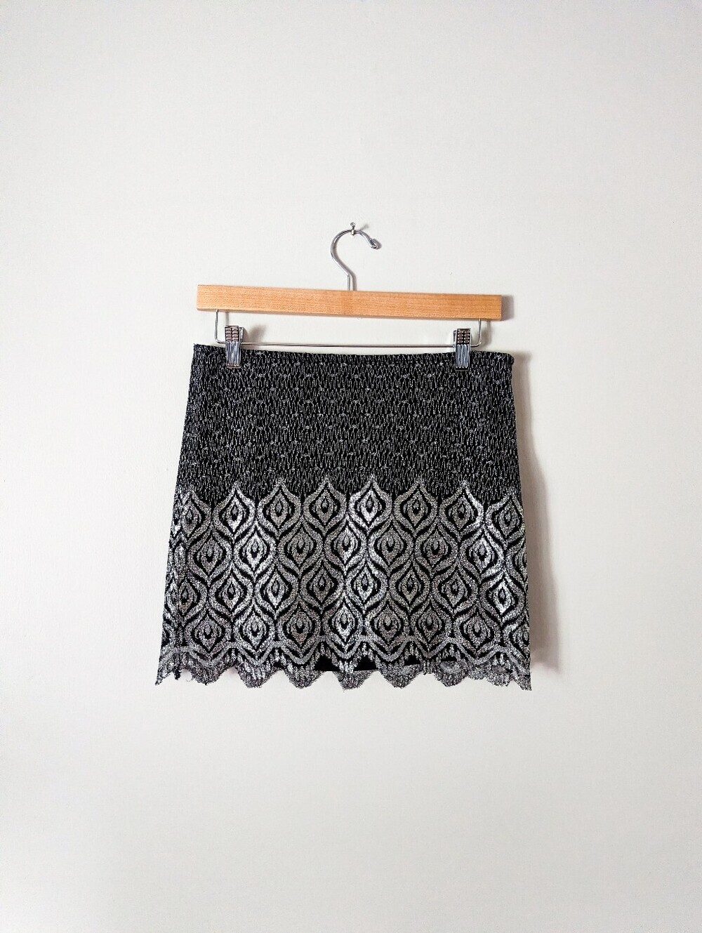 Free People Vintage Sparkle Mini Skirt